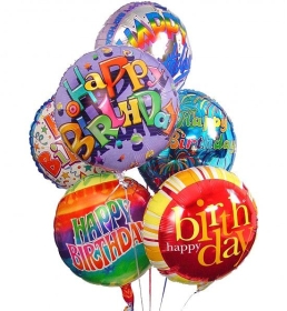 Helium balloons